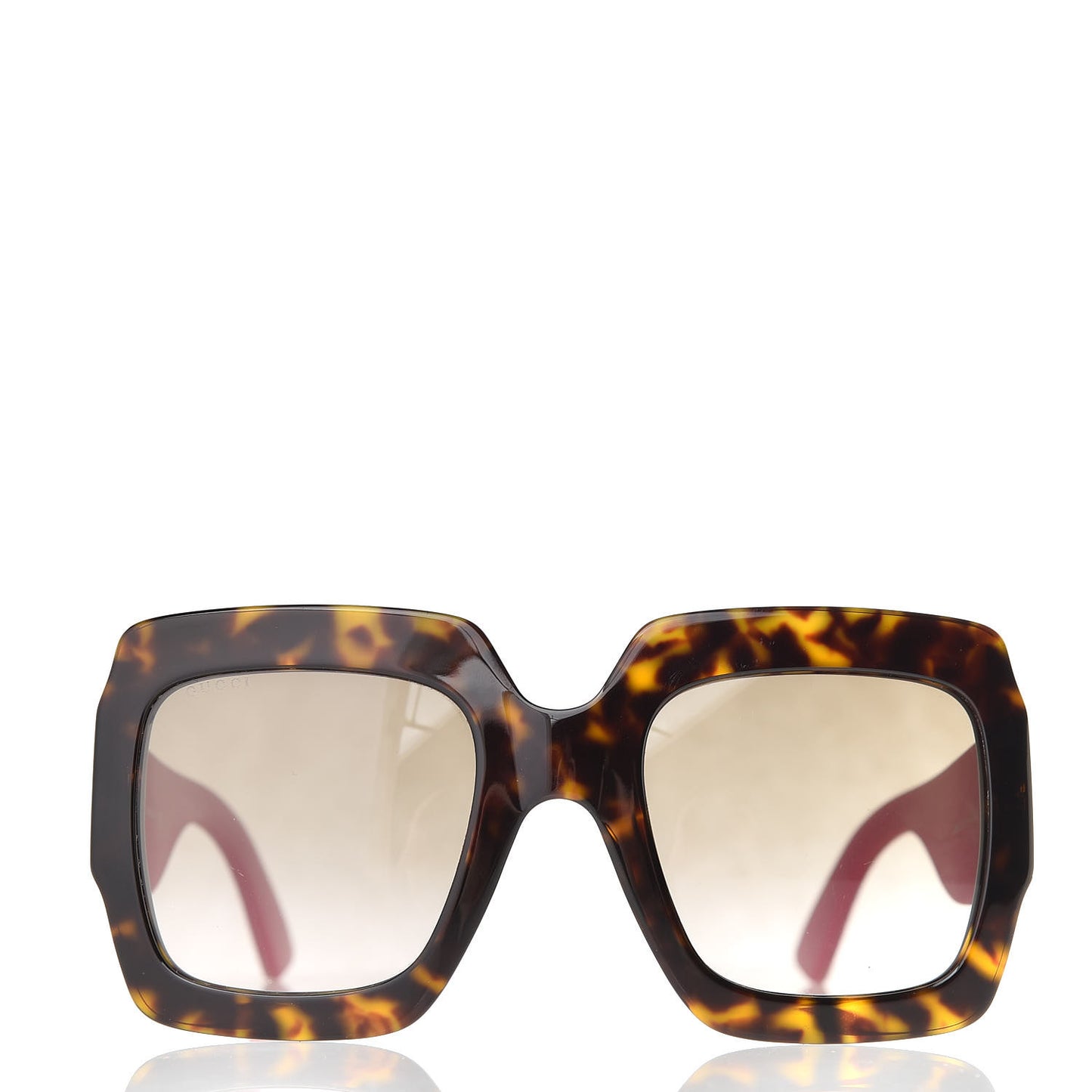 Square Frame GG0102S Sunglasses Glitter Pink Multi