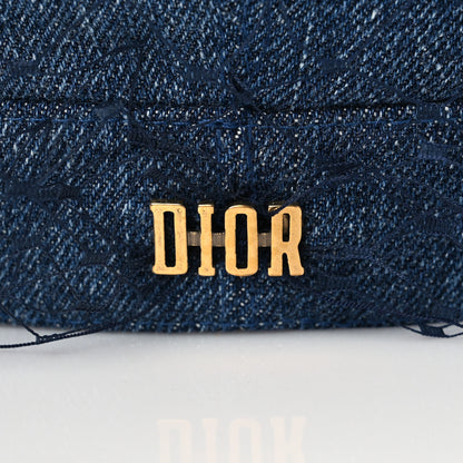 Christian Dior Denim Arty Veil Cap 57 Blue 6 of 8