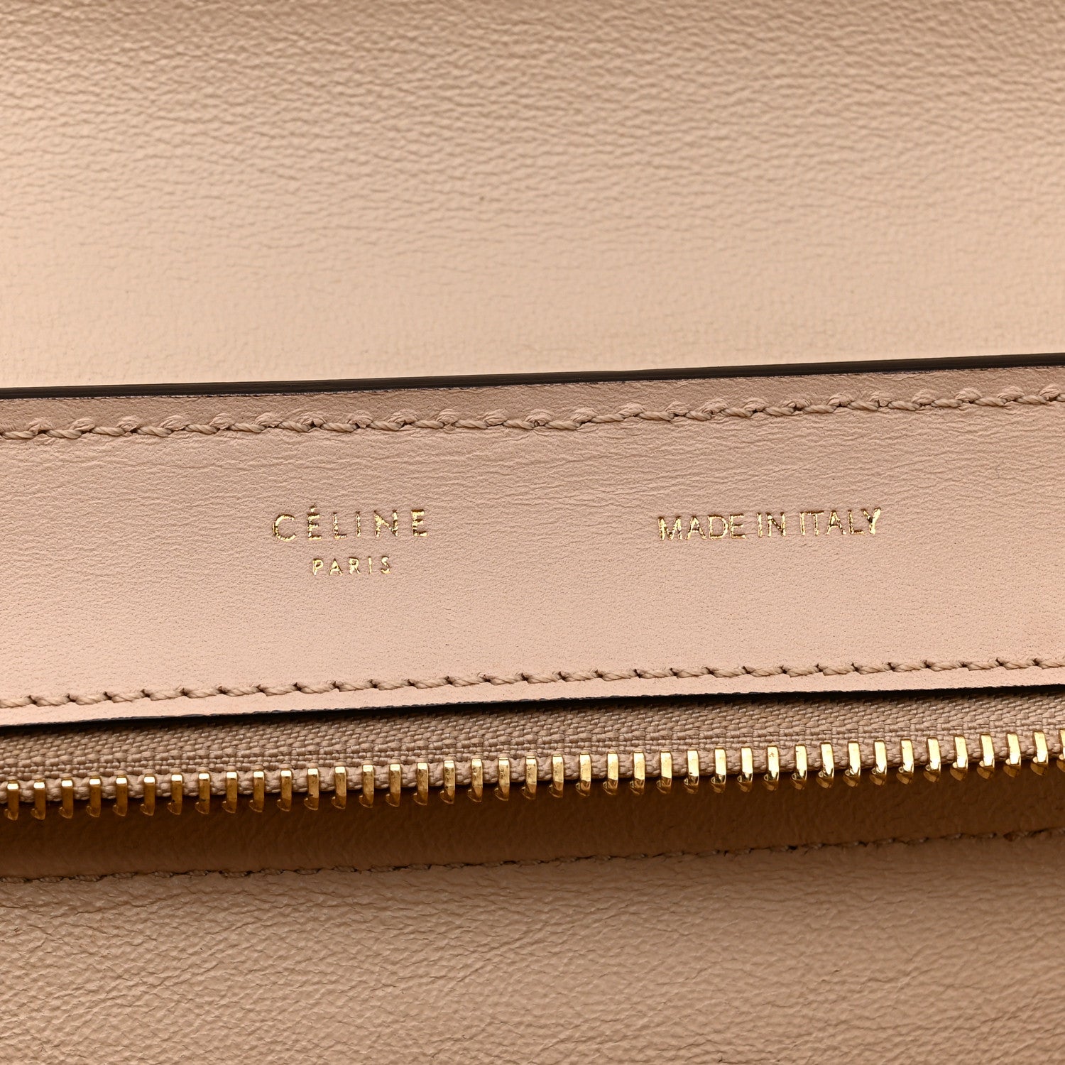 Celine Smooth Calfskin Suede Medium Trapeze Dune 5 of 9
