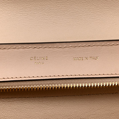 Celine Smooth Calfskin Suede Medium Trapeze Dune 5 of 9