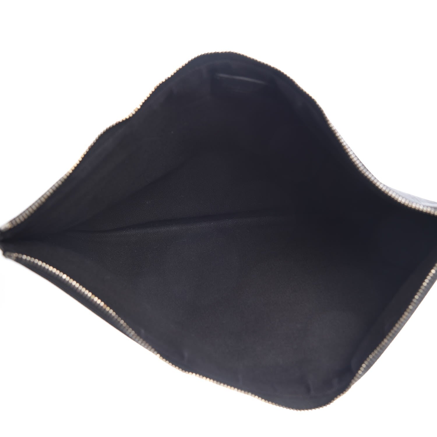 Givenchy Textured Coated Canvas Bambi Print Medium Cosmetic Pouch Black 5 of 10