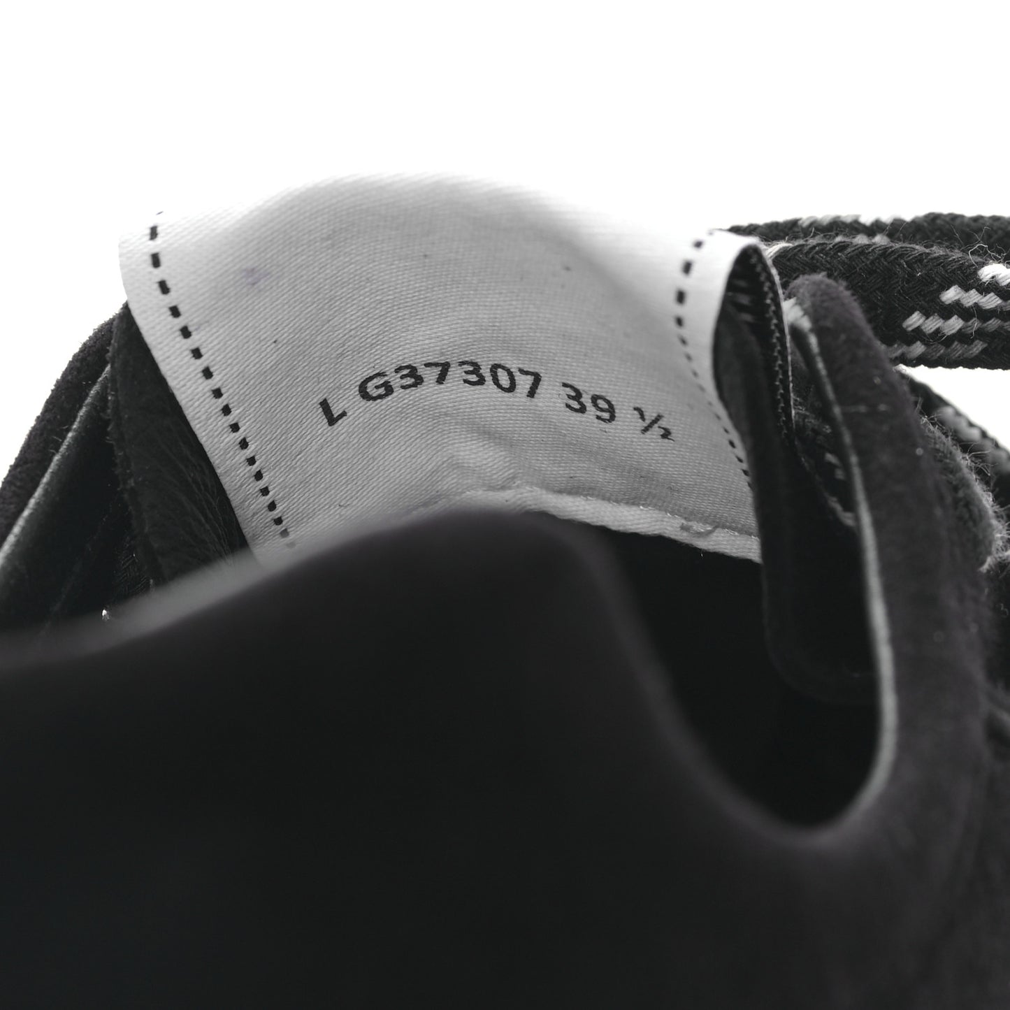 Suede Goatskin CC Sneakers 39.5 Black