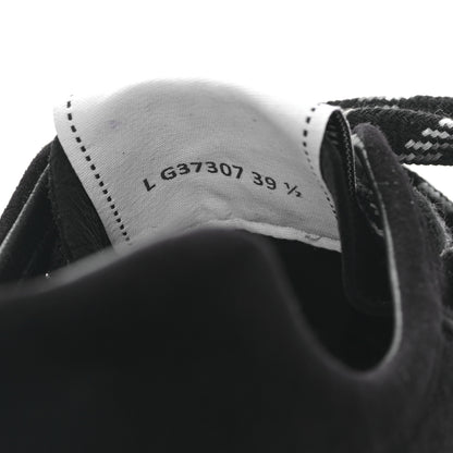 Chanel Suede Goatskin CC Sneakers 39.5 Black 8 of 8