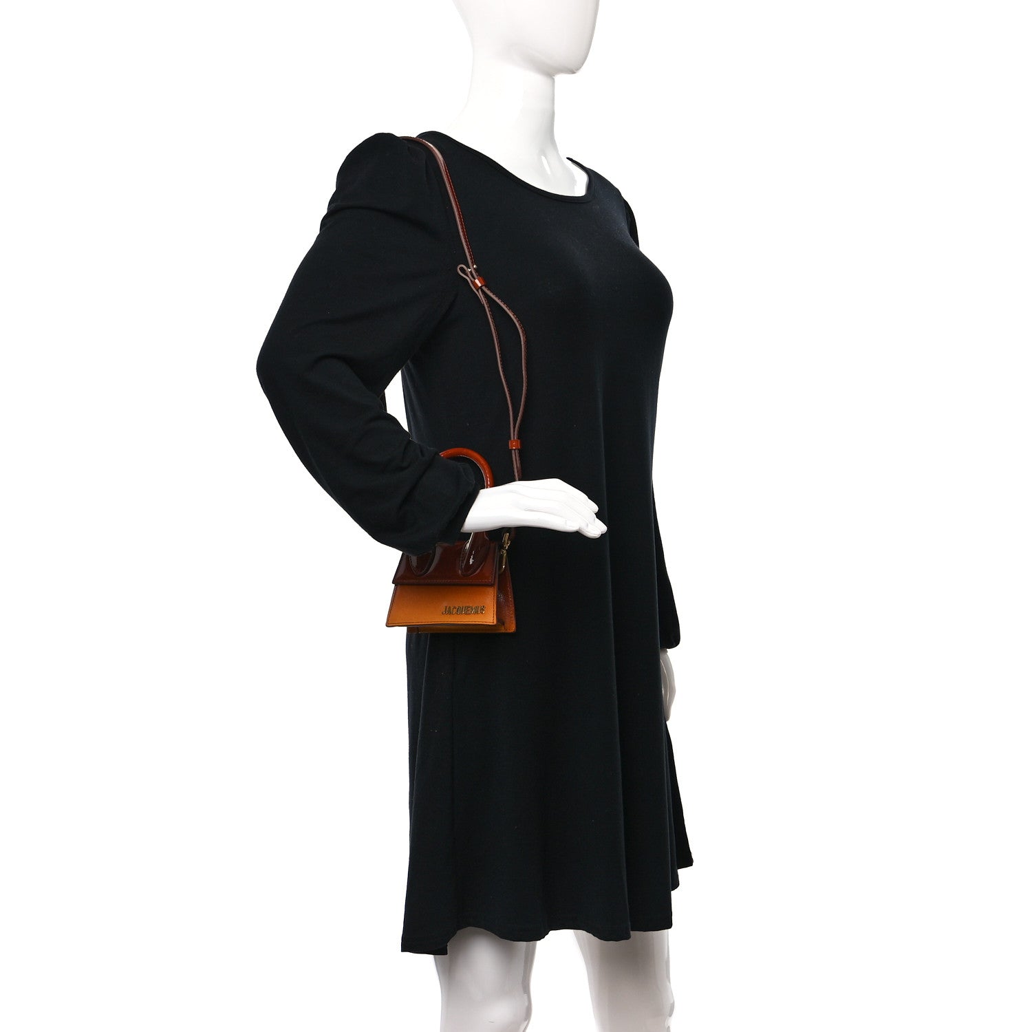 Jacquemus Patent Le Chiquito Shaded Orange 3 of 8
