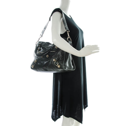 Balenciaga Agneau Giant 21 Silver Hardware City Black 2 of 7