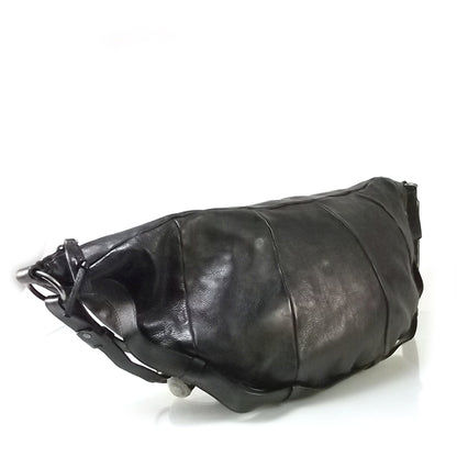 Saint Laurent Leather Mombasa Horn Sling Black 3 of 9