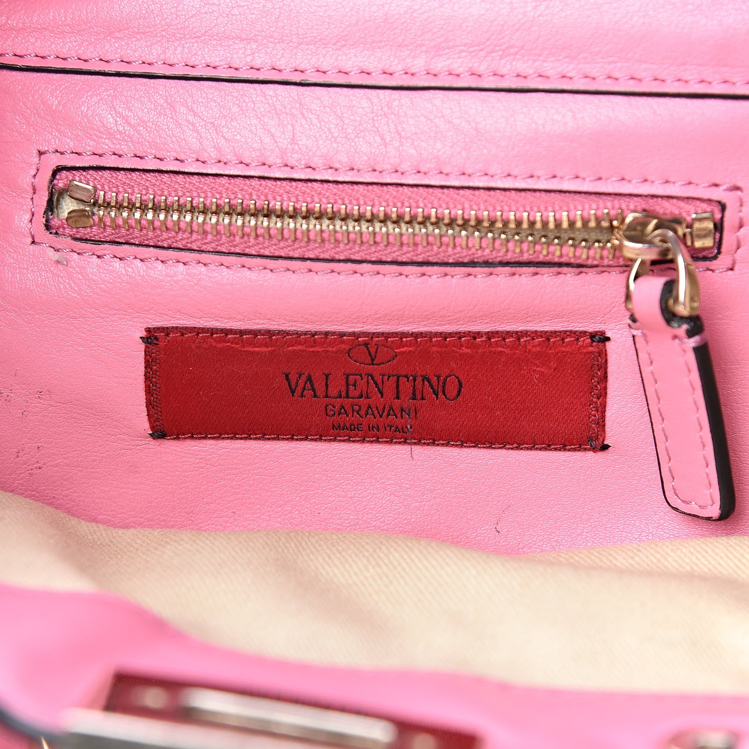 Valentino Garavani Vitello Mini Rockstud Tote Ninphea 7 of 17
