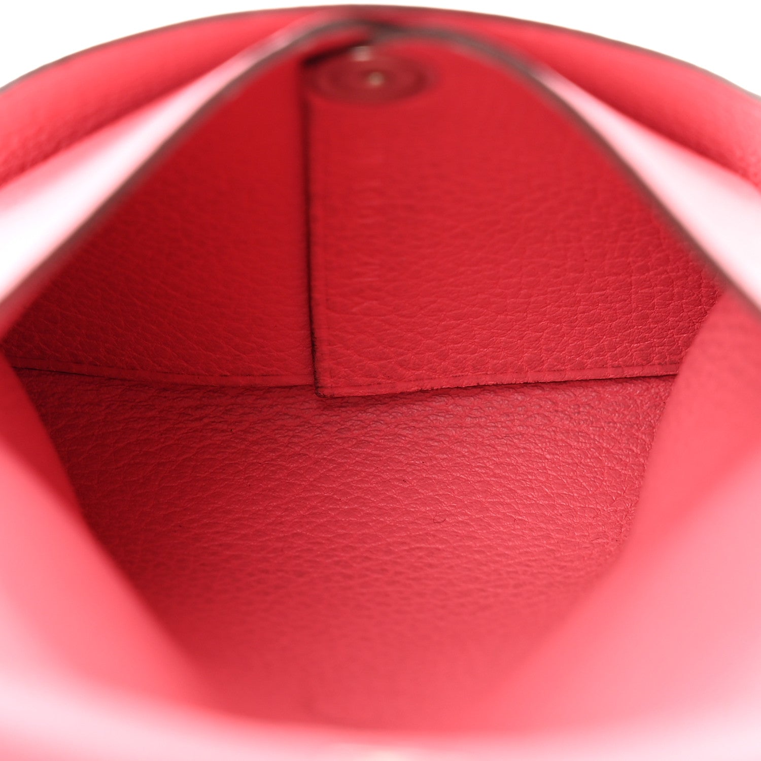 Hermes Chevre Mysore Bastia Coin Purse Rose Ete 5 of 8