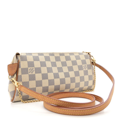 Louis Vuitton Damier Azur Eva Clutch 3 of 14