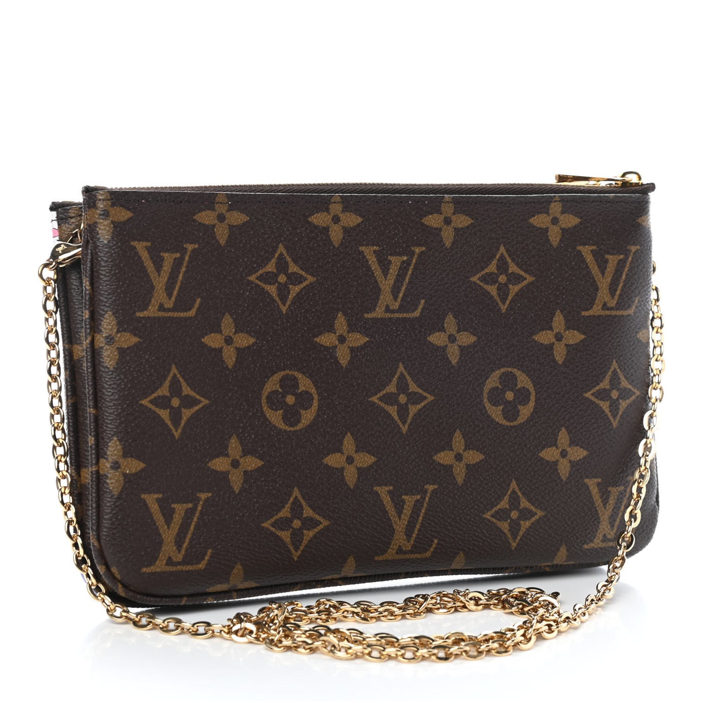 Monogram 2019 Christmas Animation Double Zip Pochette