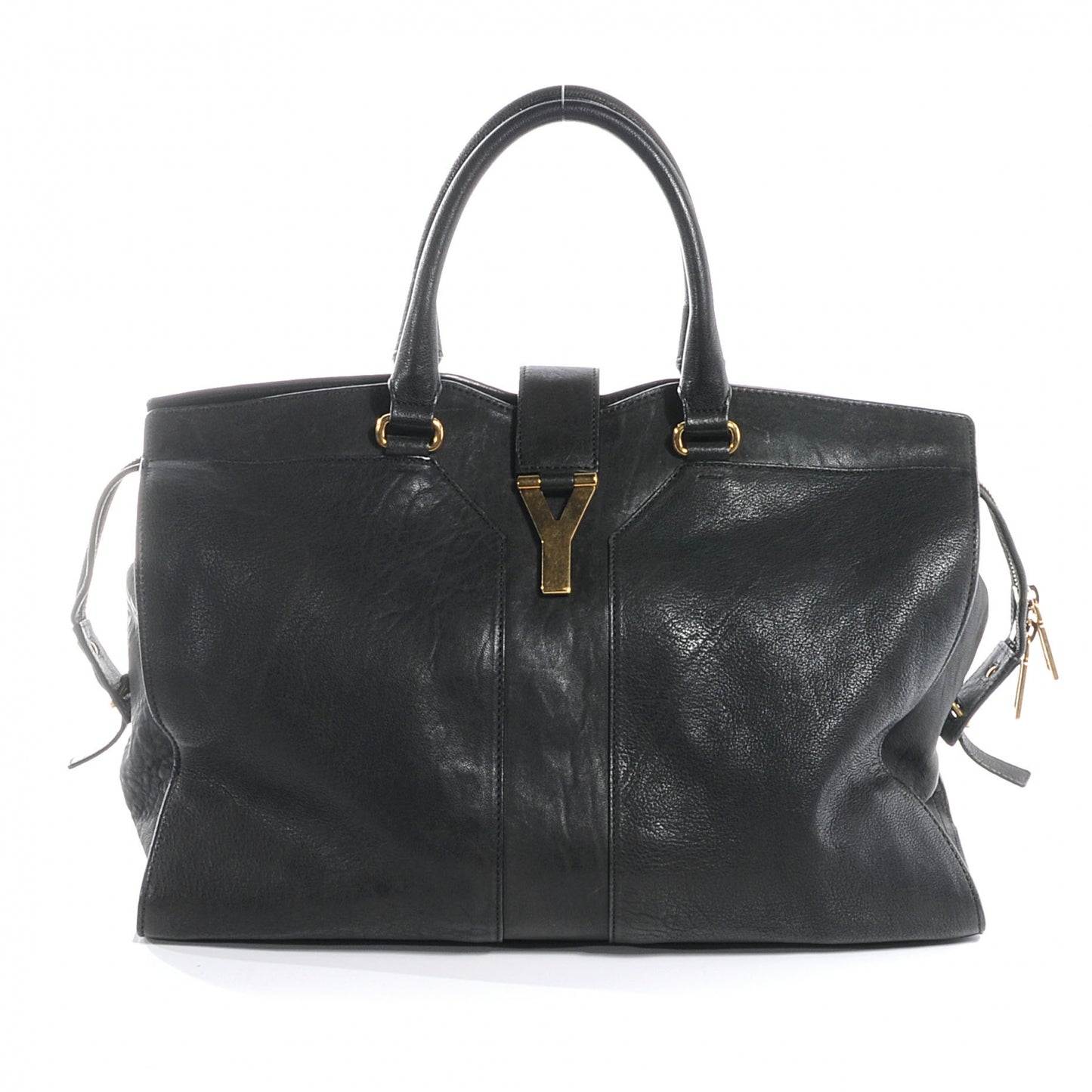 Leather Large Cabas Chyc Black