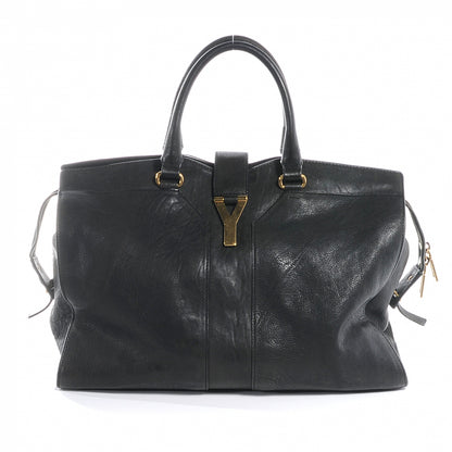 Saint Laurent Leather Large Cabas Chyc Black 1 of 8