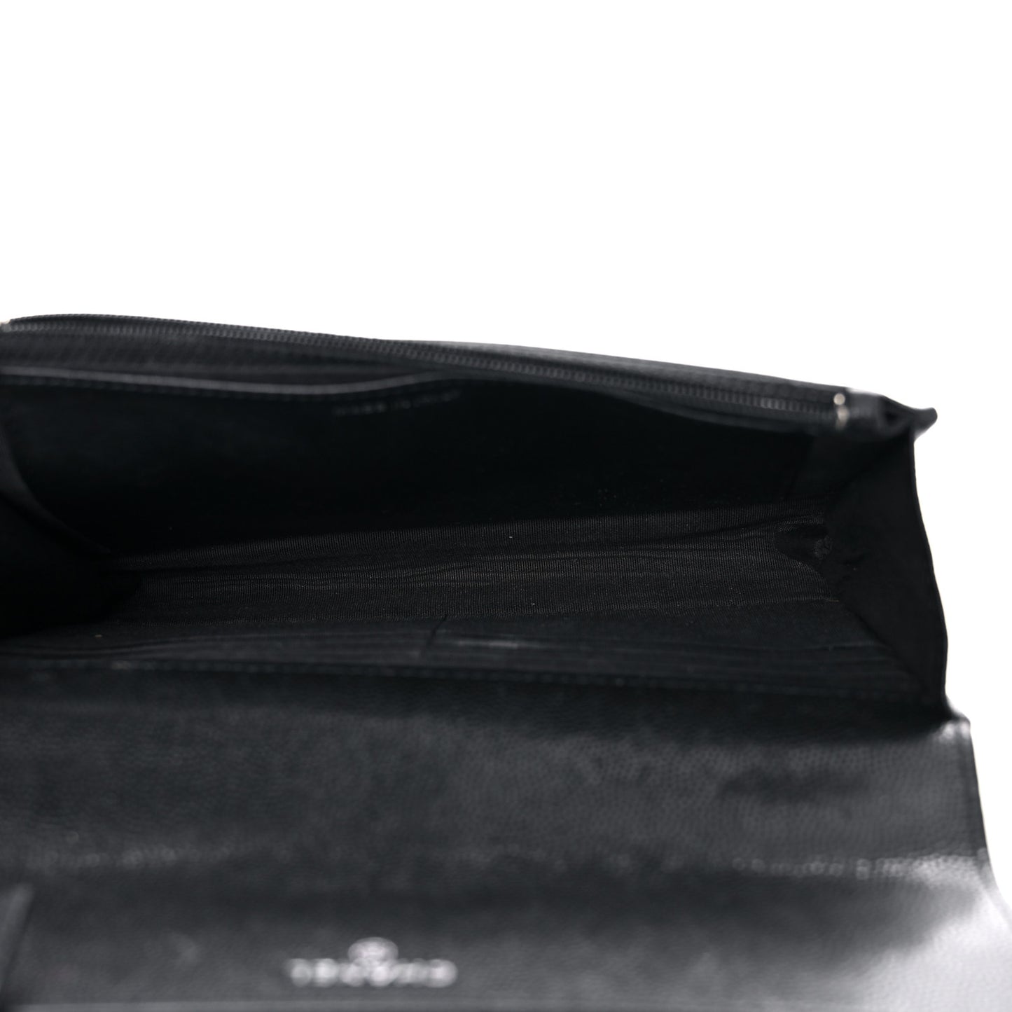 Caviar Quilted My Everything Wallet On Chain WOC Black