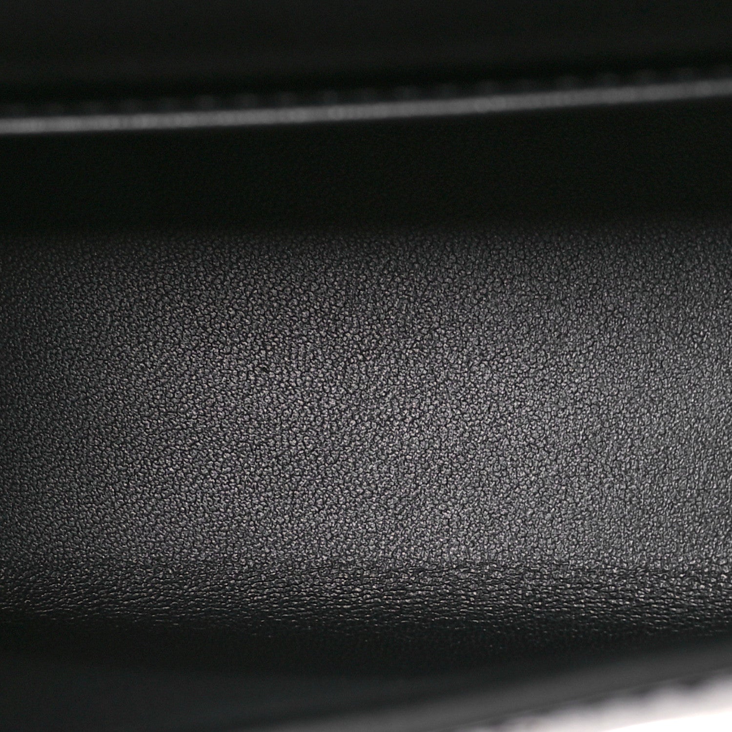Hermes Madame Calfskin Shiny Alligator Mini Kelly Sellier Touch 20 Black 5 of 10