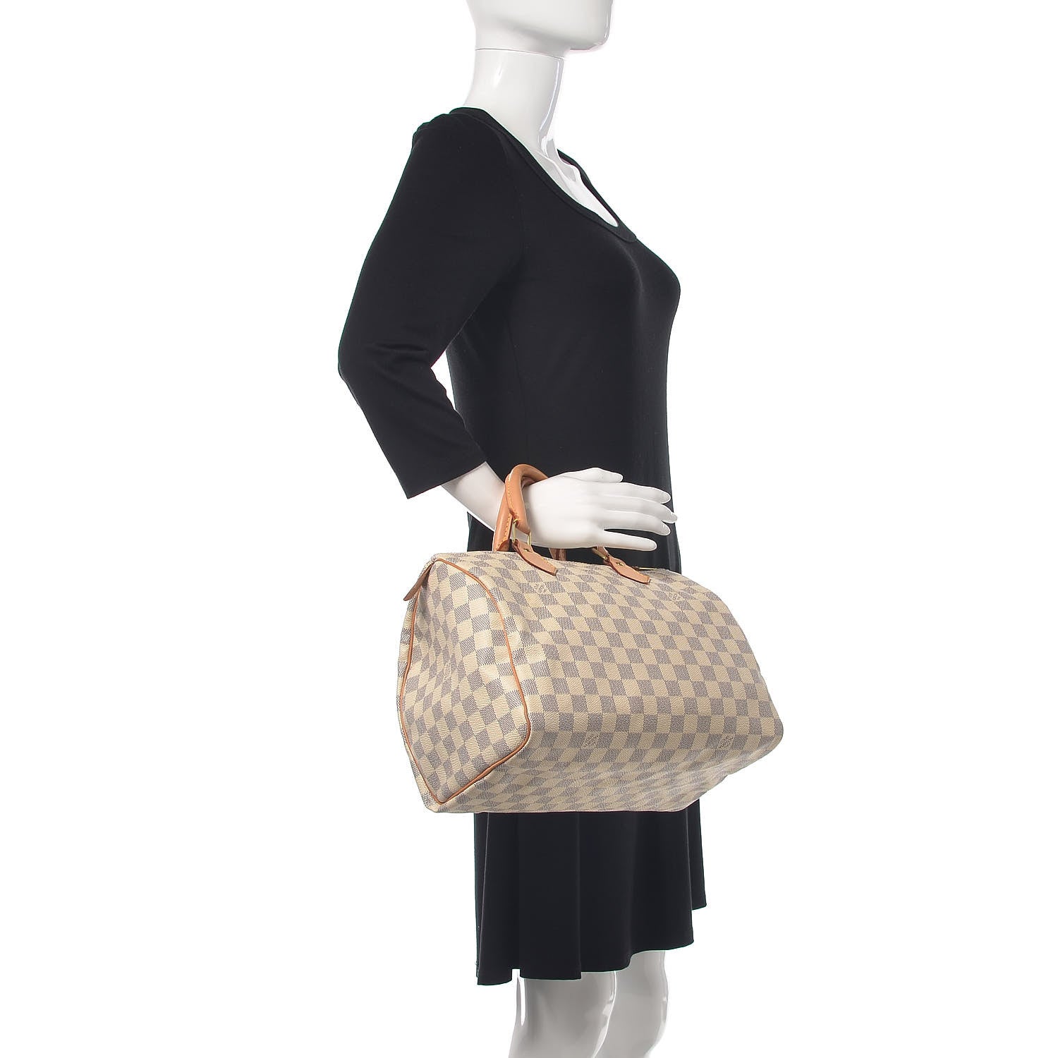Louis Vuitton Damier Azur Speedy 30 2 of 17