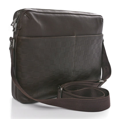 Louis Vuitton Damier Infini Calypso MM Meteor 2 of 9