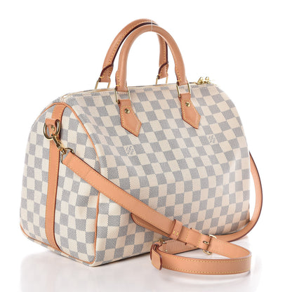 Louis Vuitton Damier Azur Speedy Bandouliere 30 4 of 10