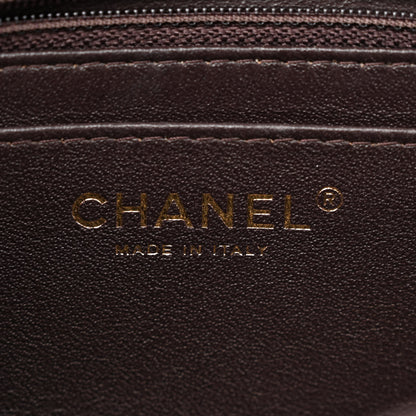 Chanel Lambskin Quilted Mini Rectangular Flap Dark Brown 6 of 10