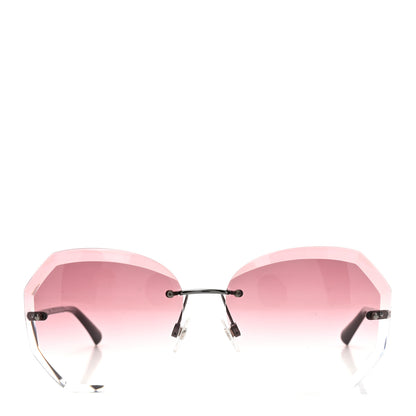 Chanel Metal Spring Round Sunglasses 4220 Pink 2 of 6