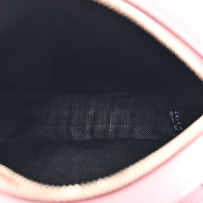 Gucci GG Supreme Monogram Psychedelic Round Shoulder Bag Black Multicolor Sugar Pink 5 of 12