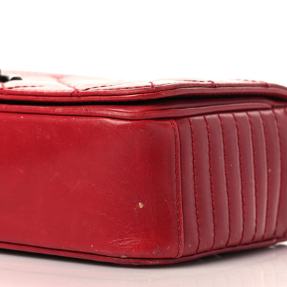 Chanel Glazed Calfskin Quilted Small Coco Boy Flap Red 9 of 12