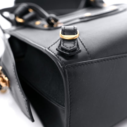 Balenciaga Smooth Calfskin Neo Classic Gold Hardware Mini City Black 7 of 12