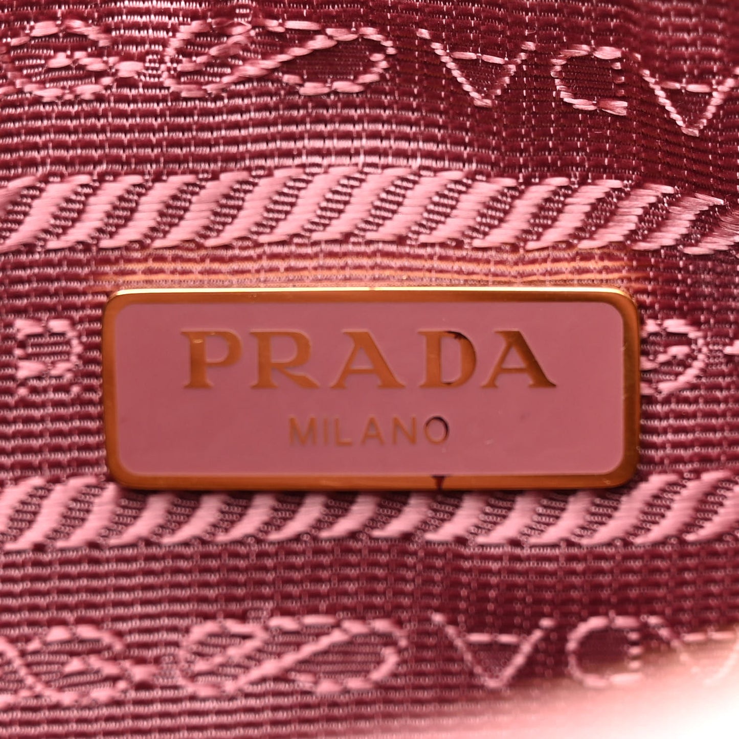 Saffiano Lux Mini Re-Edition Shoulder Bag Petalo