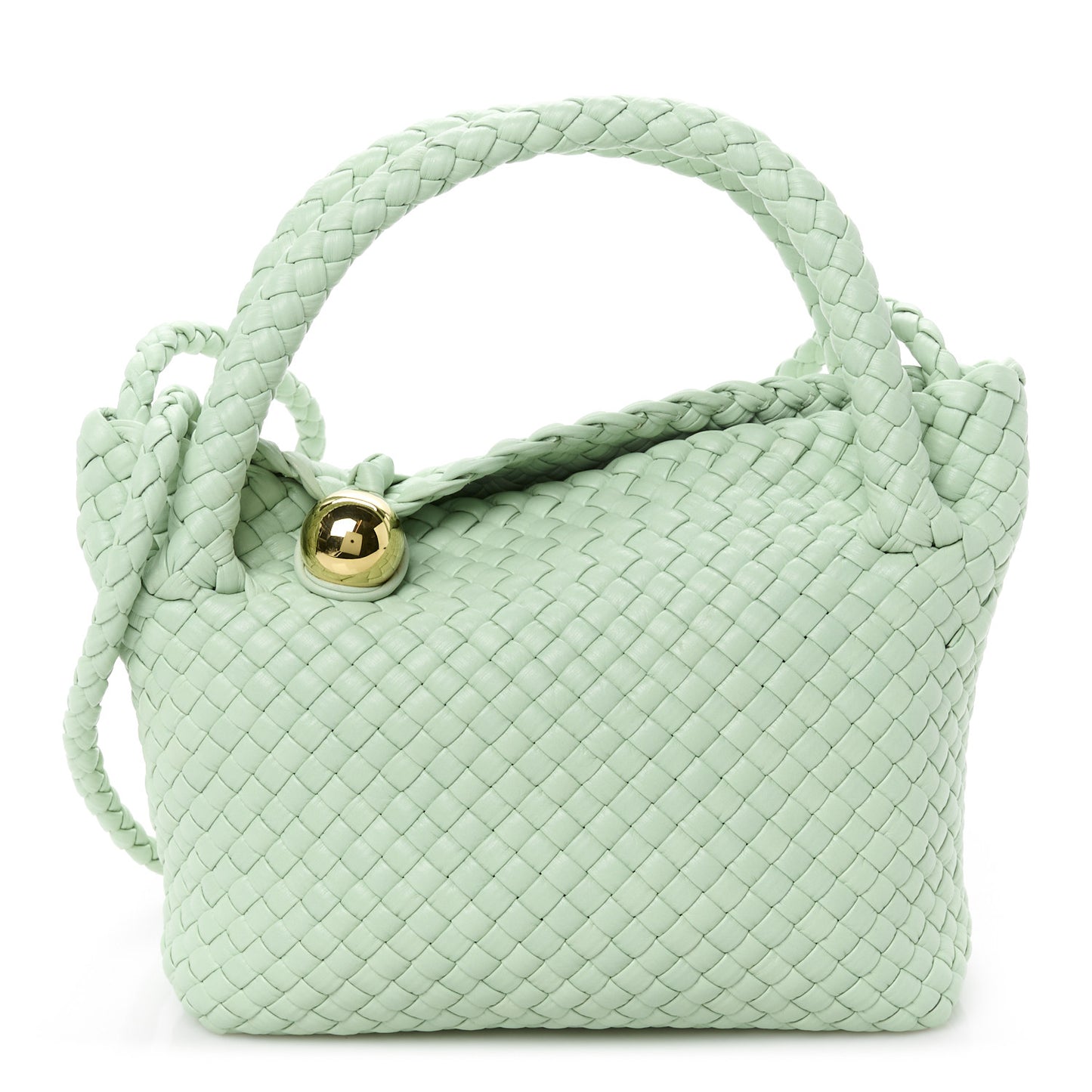 Calfskin Intreccio Mini Tosca Sage