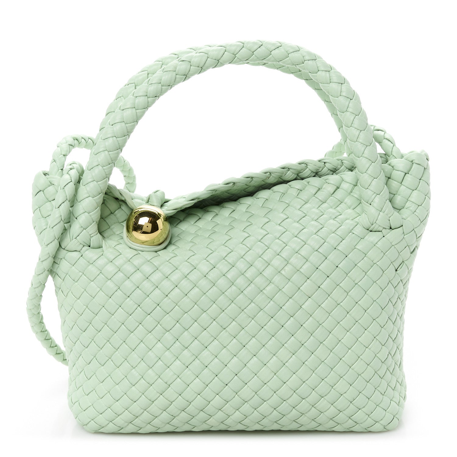 Bottega Veneta Calfskin Intreccio Mini Tosca Sage 1 of 10