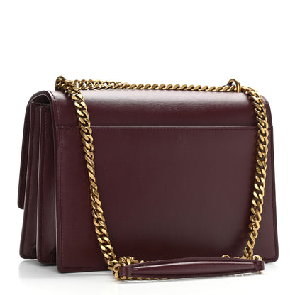 Saint Laurent Calfskin Medium Monogram Sunset Pallisandre 3 of 15