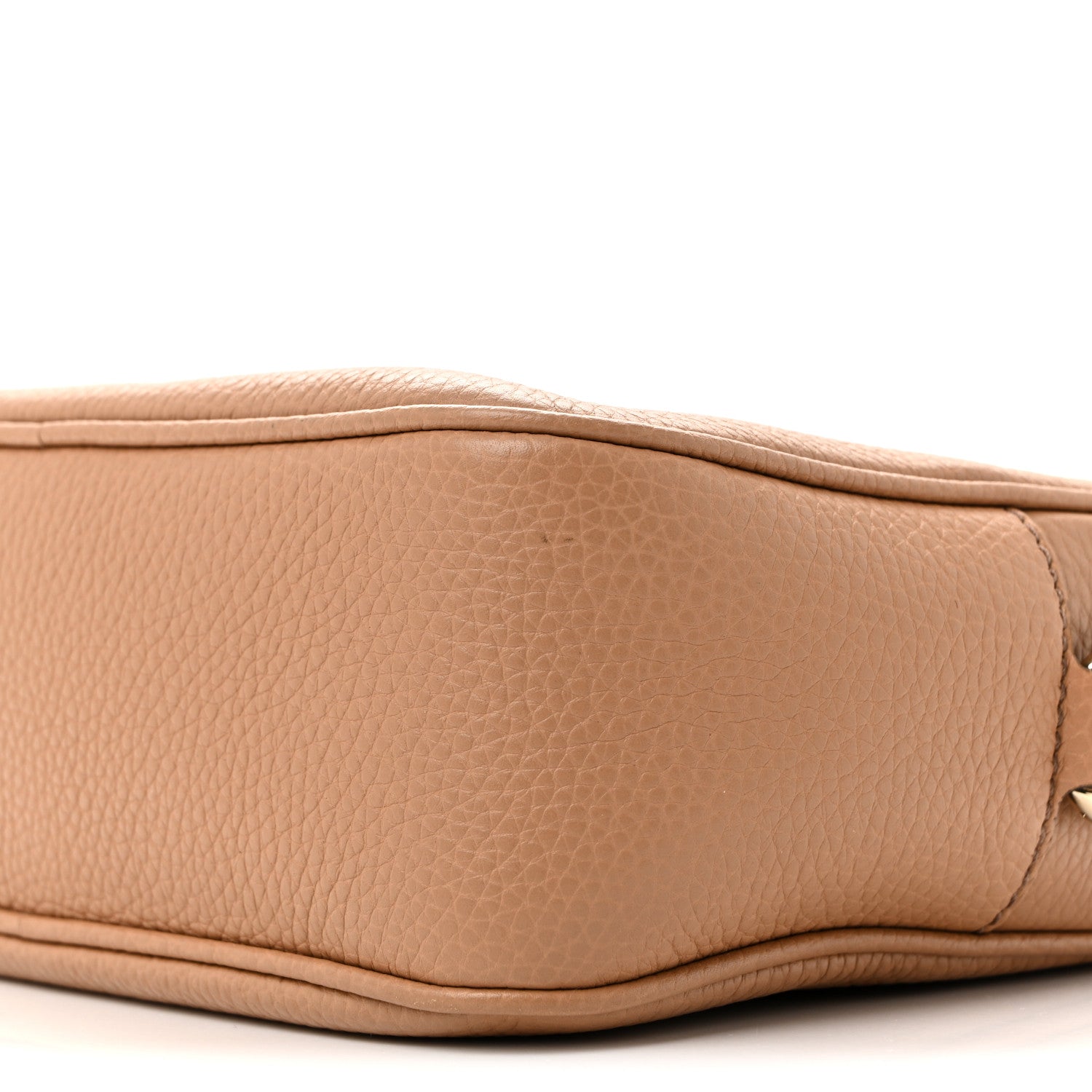 Gucci Pebbled Calfskin Small Soho Disco Bag Camelia 10 of 11