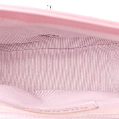 Chanel Calfskin Stitched Small Ring My Bag Flap Crossbody Pink 5 of 14