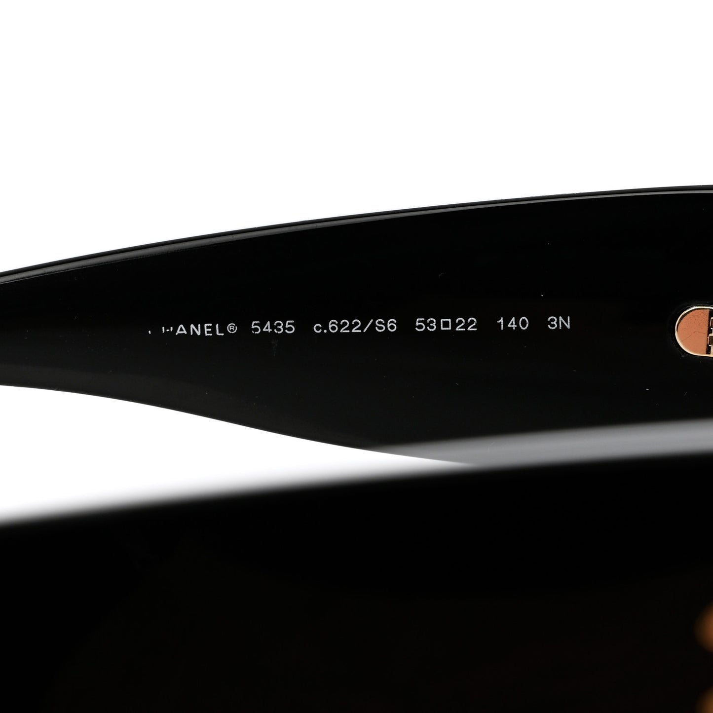 Acetate Rectangle Sunglasses 5435 Black