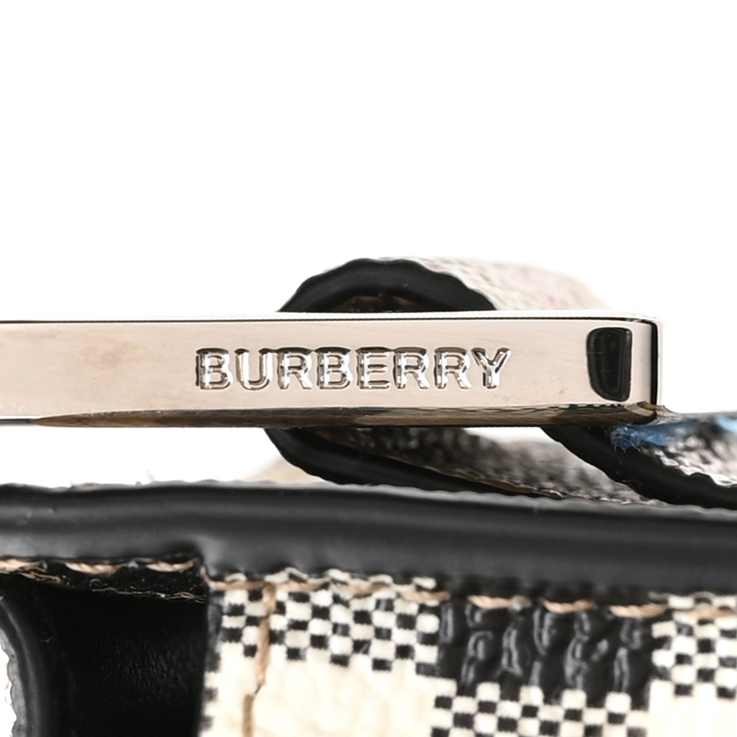 Burberry E-Canvas Vintage Check TB AirPods Pro Case Archive Beige 4 of 5