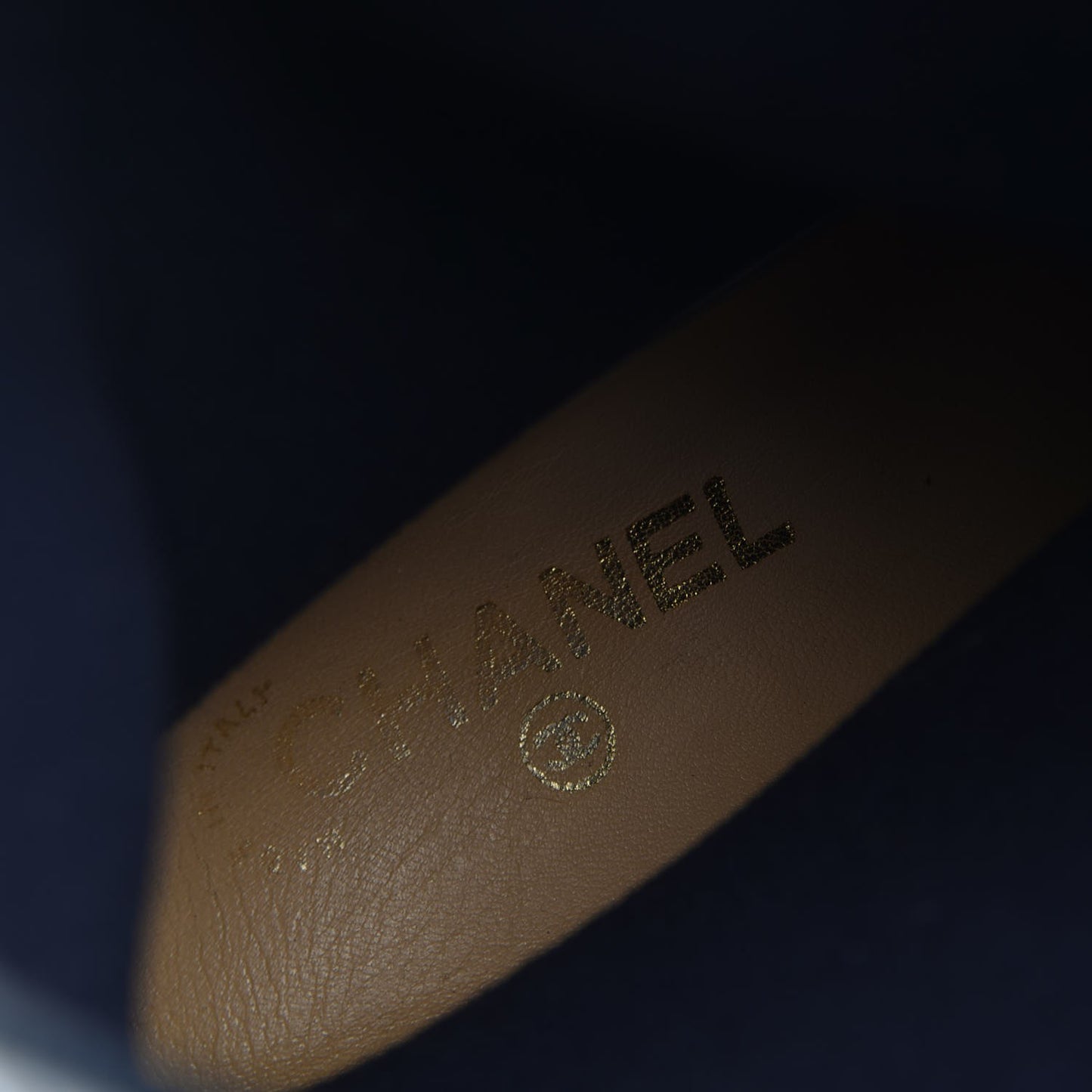 Rubber Camellia Rain Boots 40 Dark Blue