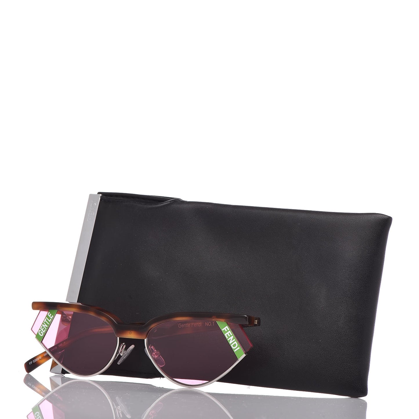 x Gentle Monster Cat Eye Sunglasses FF 0369/S Havana Pink