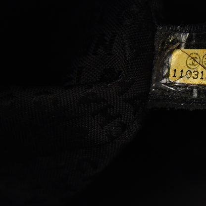 Chanel Lambskin Stitched Medium Ultimate Soft Tote Black 6 of 9