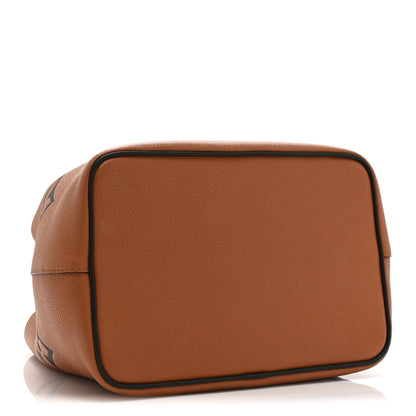 Louis Vuitton Empreinte Monogram Giant Crafty Neonoe MM Caramel Black 5 of 13