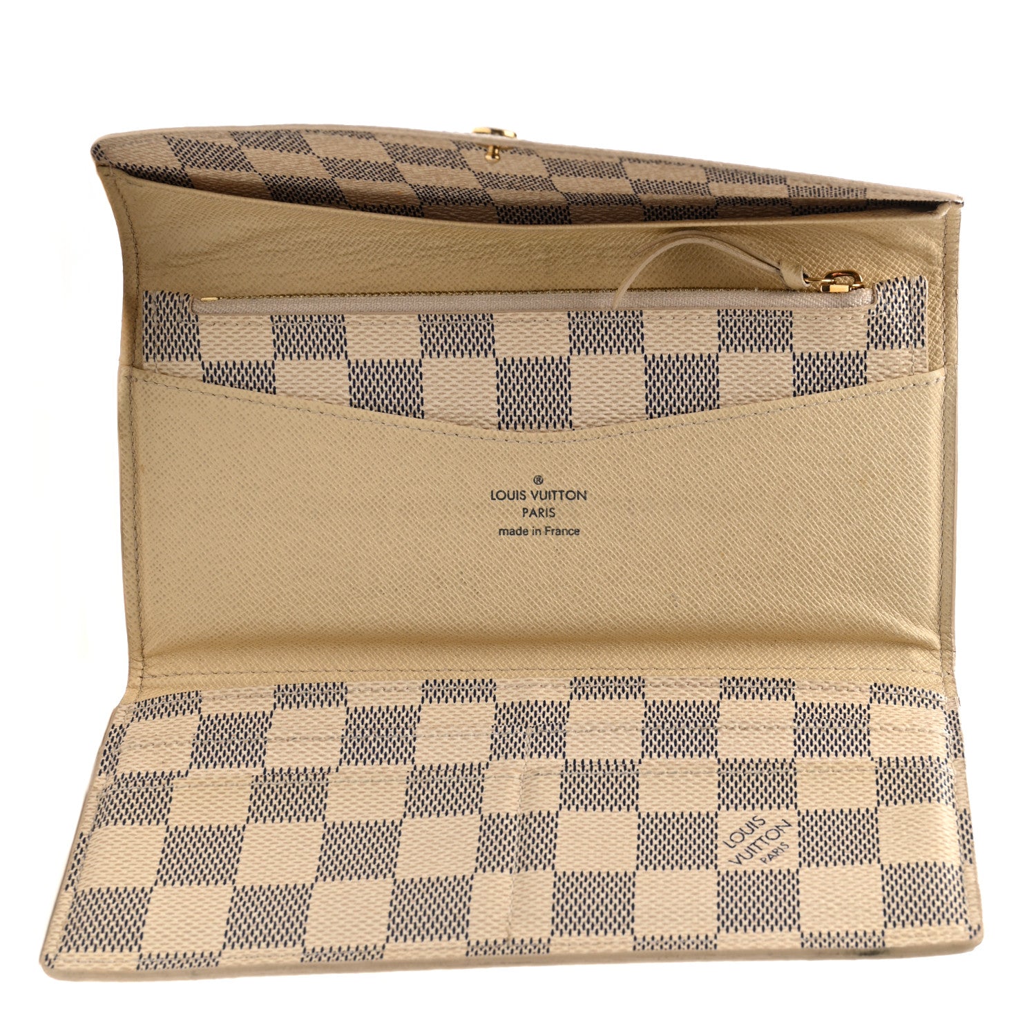 Louis Vuitton Damier Azur Josephine Wallet 5 of 11