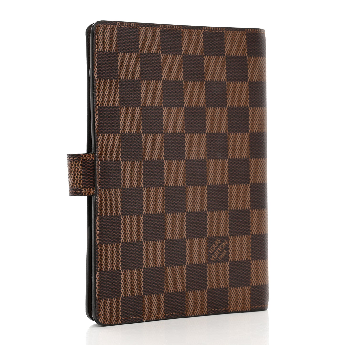 Damier Ebene Medium Ring Agenda Cover