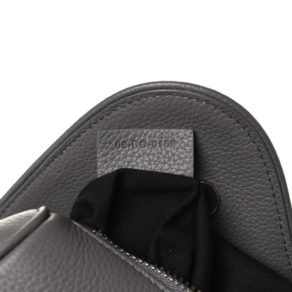 Christian Dior Calfskin Mens Saddle Bag Grey 8 of 15