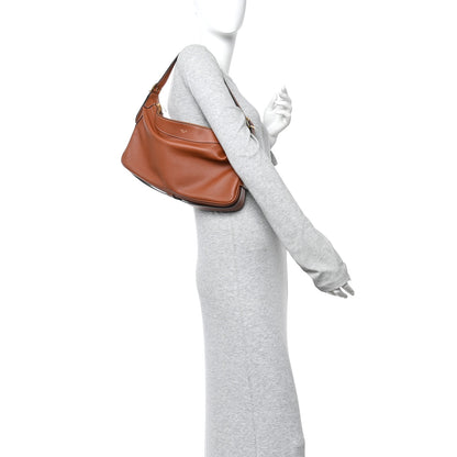 Celine Supple Calfskin Medium Romy Shoulder Bag Tan 2 of 10
