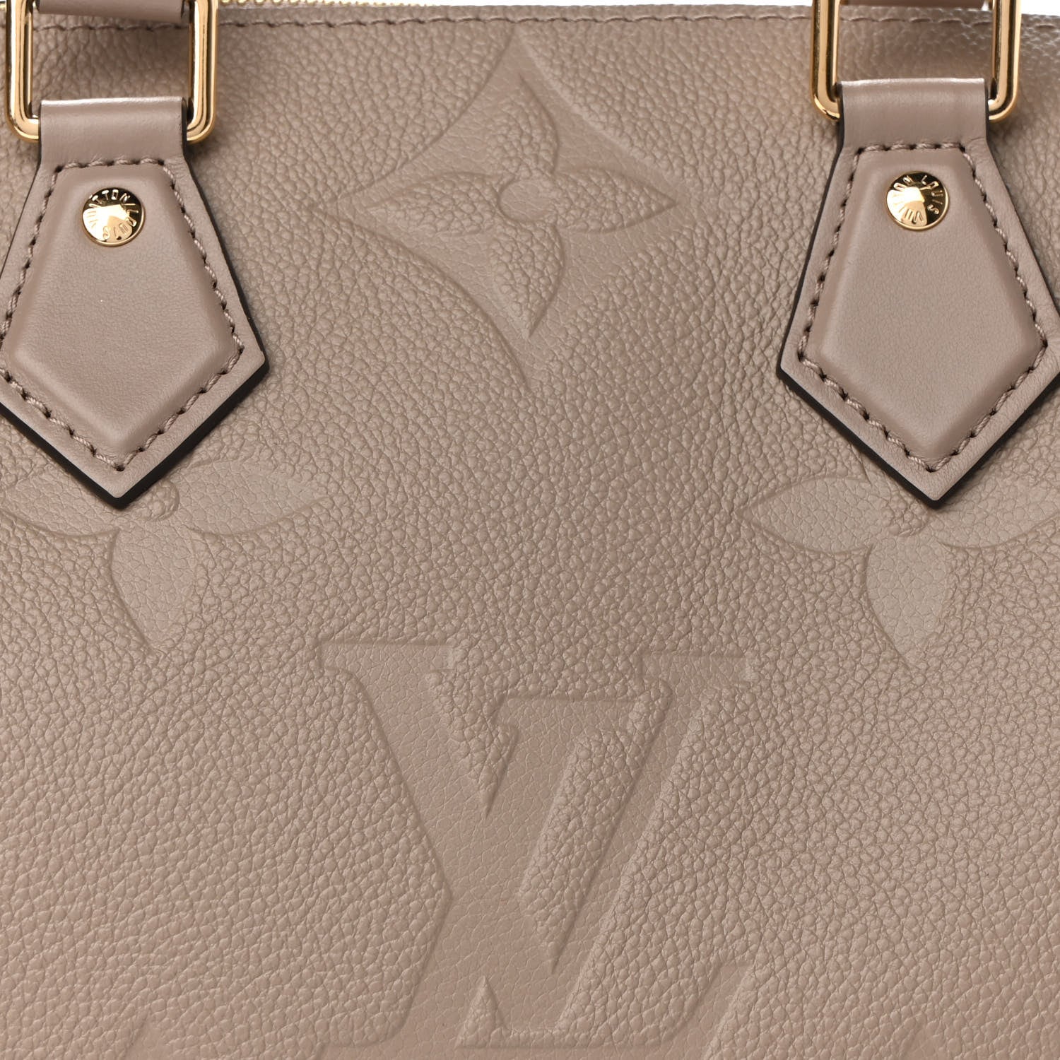 Louis Vuitton Empreinte Monogram Giant Speedy Bandouliere 25 Tourterelle 7 of 8