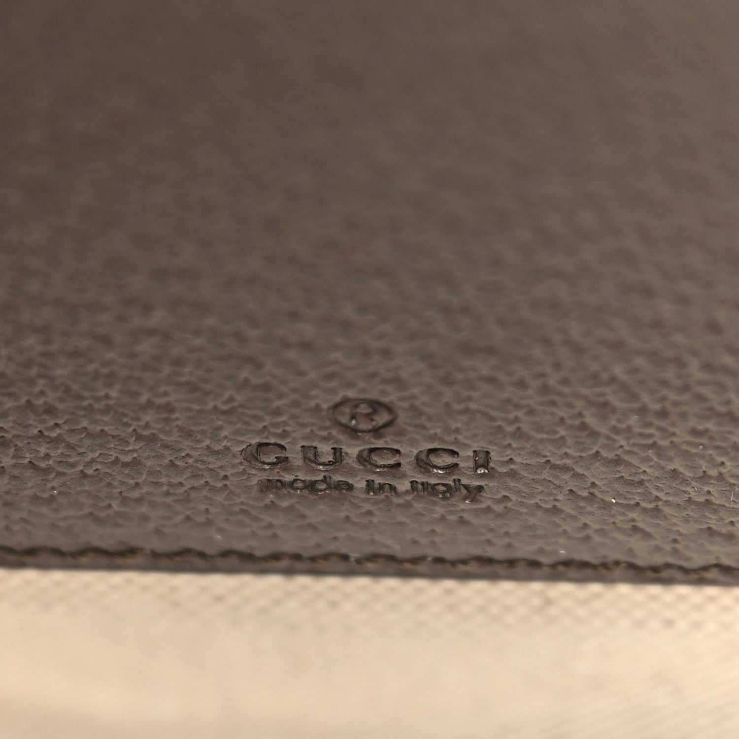 Gucci GG Supreme Monogram Textured Dollar Calfskin Web Super Mini Ophidia Mini Tote Bag Beige Ebony New Acero 6 of 10