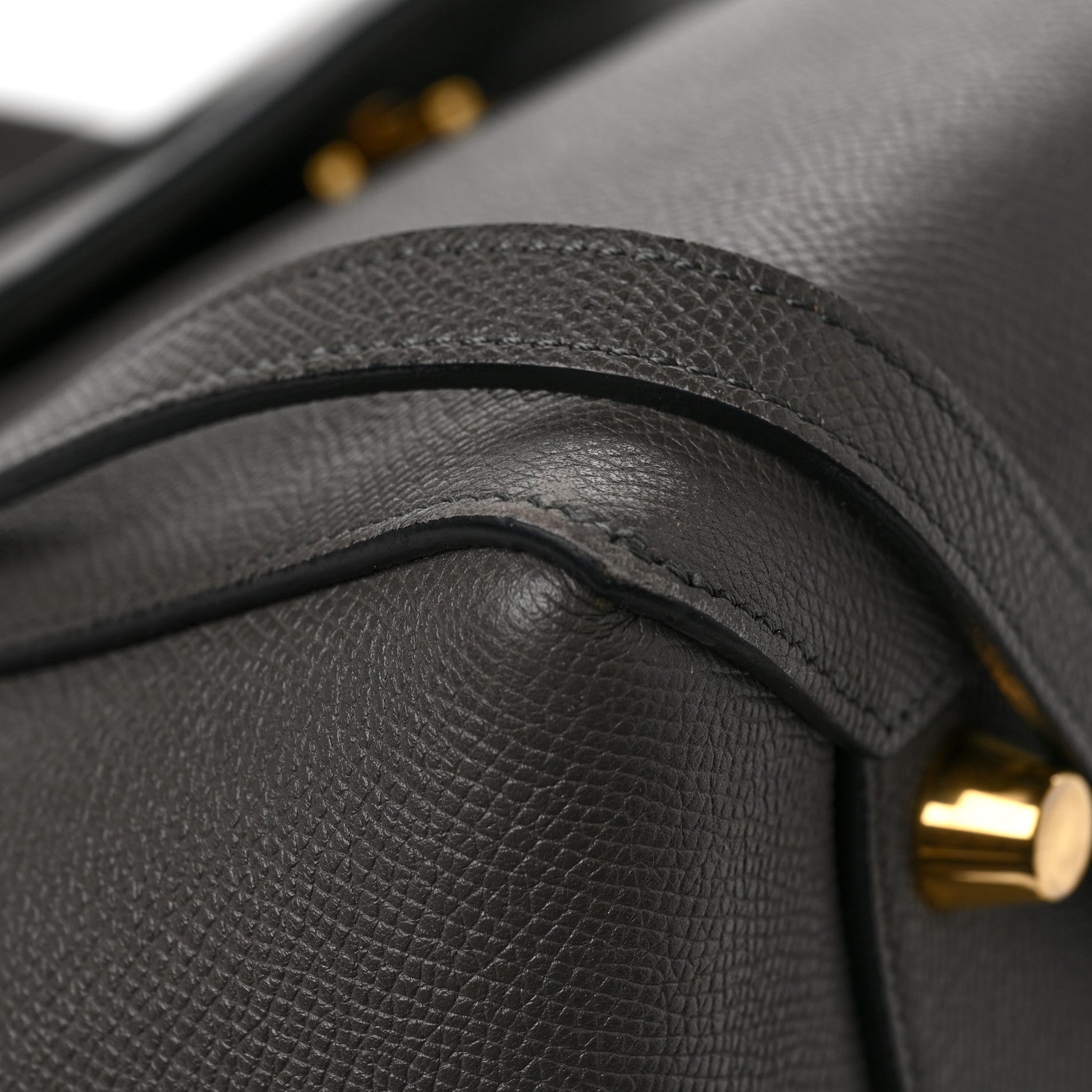Celine Grained Calfskin Mini Belt Bag Grey 10 of 15