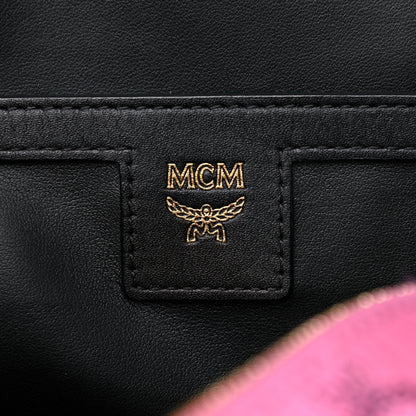 MCM Visetos Small Duke Backpack Pink 12 of 16
