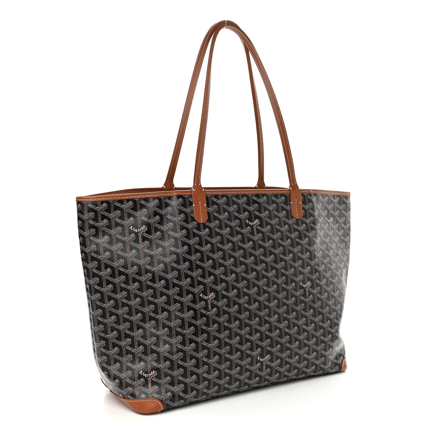 Goyard Goyardine Artois MM Black Gold 3 of 11