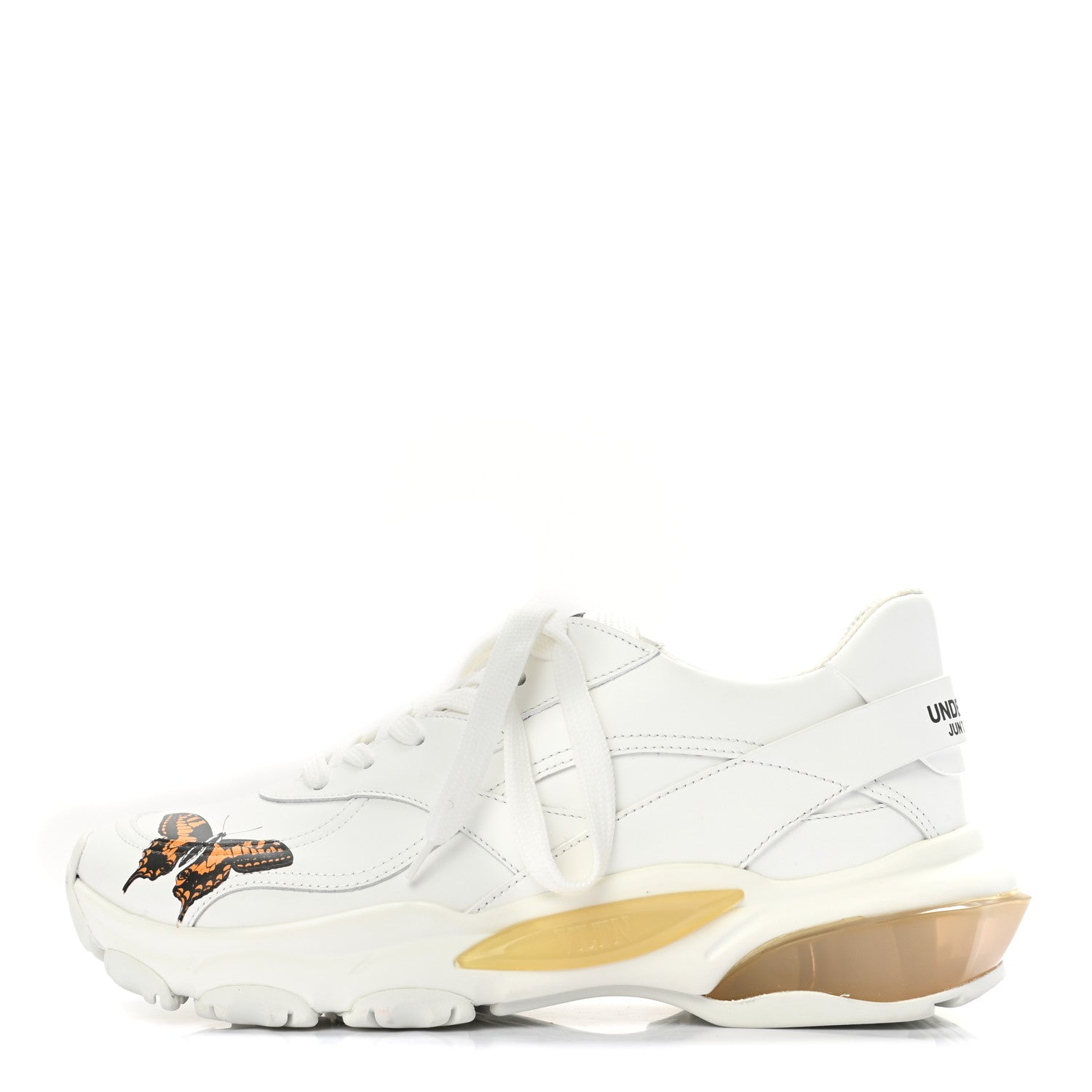 Valentino Garavani X UNDERCOVER Calfskin Womens Lovers Bounce Sneakers 38 White Multicolor 1 of 10