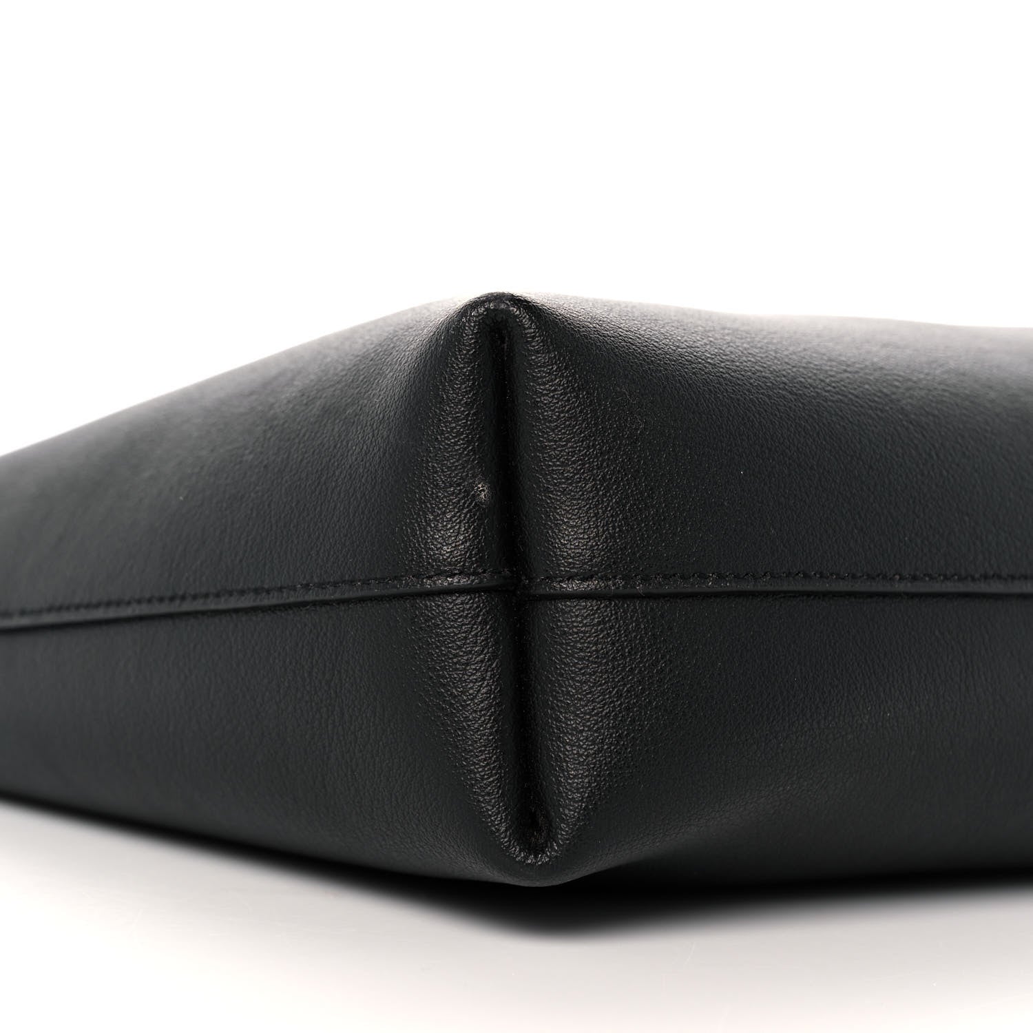 Saint Laurent Calfskin Medium Shopping Tote Black 5 of 9