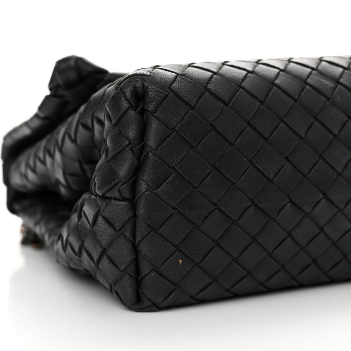 Nappa Intrecciato Small Olimpia Bag Black